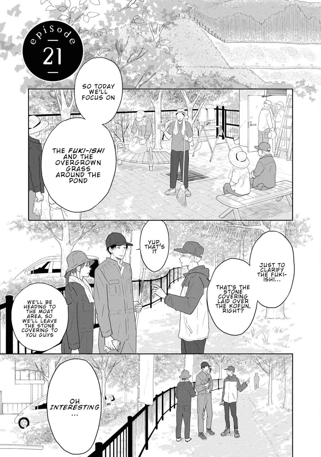 Page 1 Chapter 21 Yamato wa Koi no Mahoroba