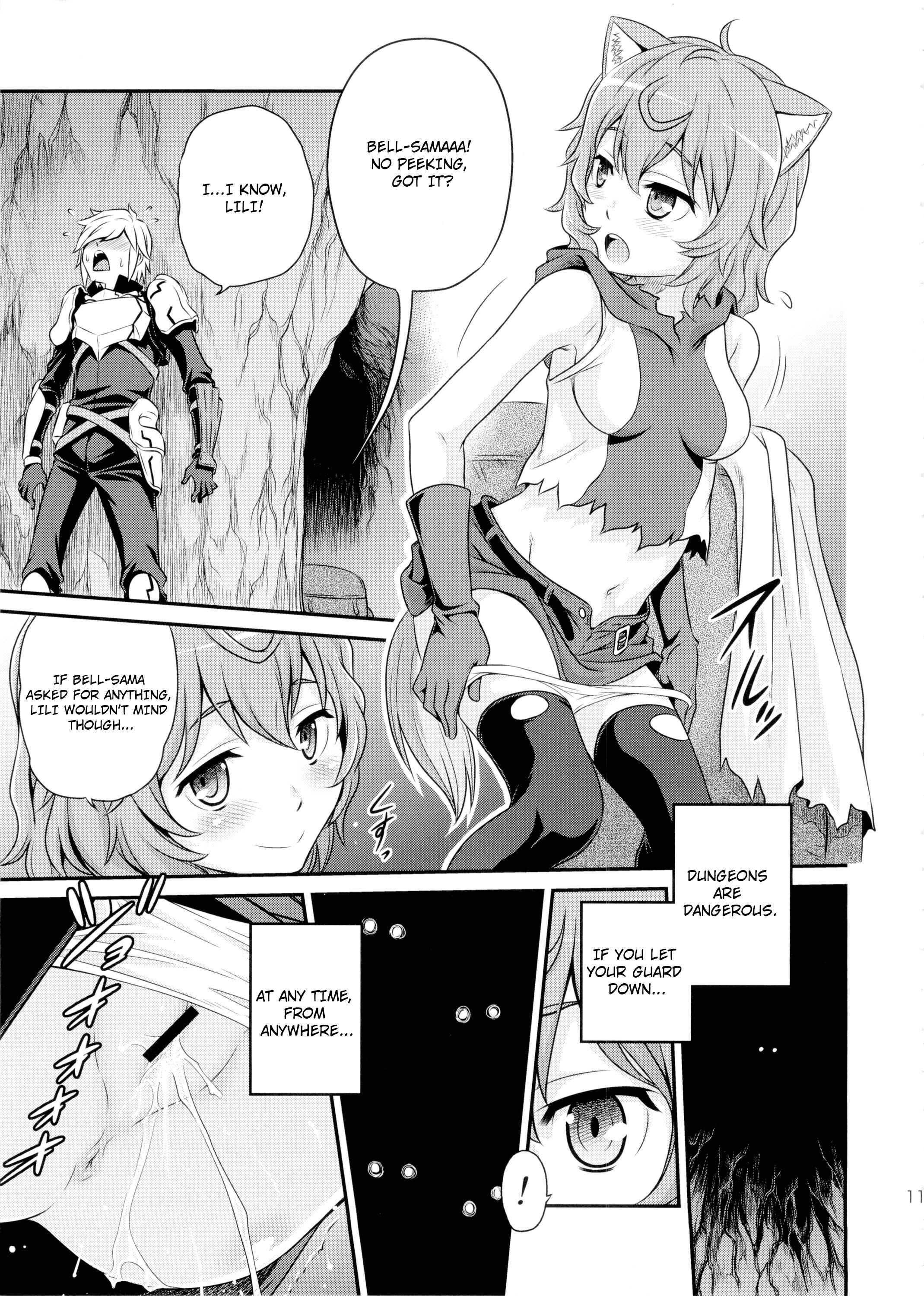 Page 10 Chapter Unknown_d2fc Dungeon ni Deai o Motomeru no wa Machigatteiru Darou ka - Lili ni Omakase Dungeon!! (Doujinshi)