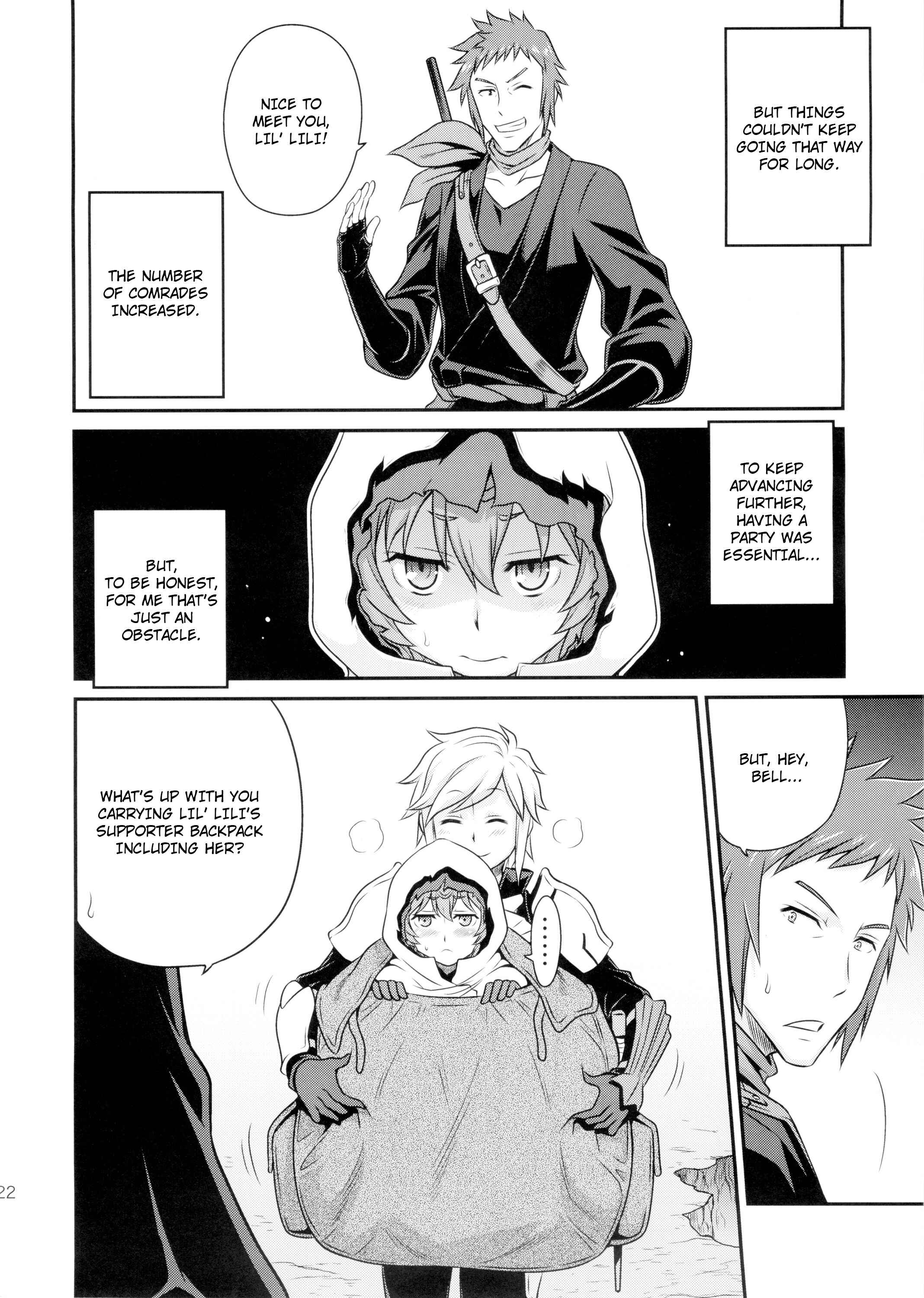 Page 21 Chapter Unknown_d2fc Dungeon ni Deai o Motomeru no wa Machigatteiru Darou ka - Lili ni Omakase Dungeon!! (Doujinshi)