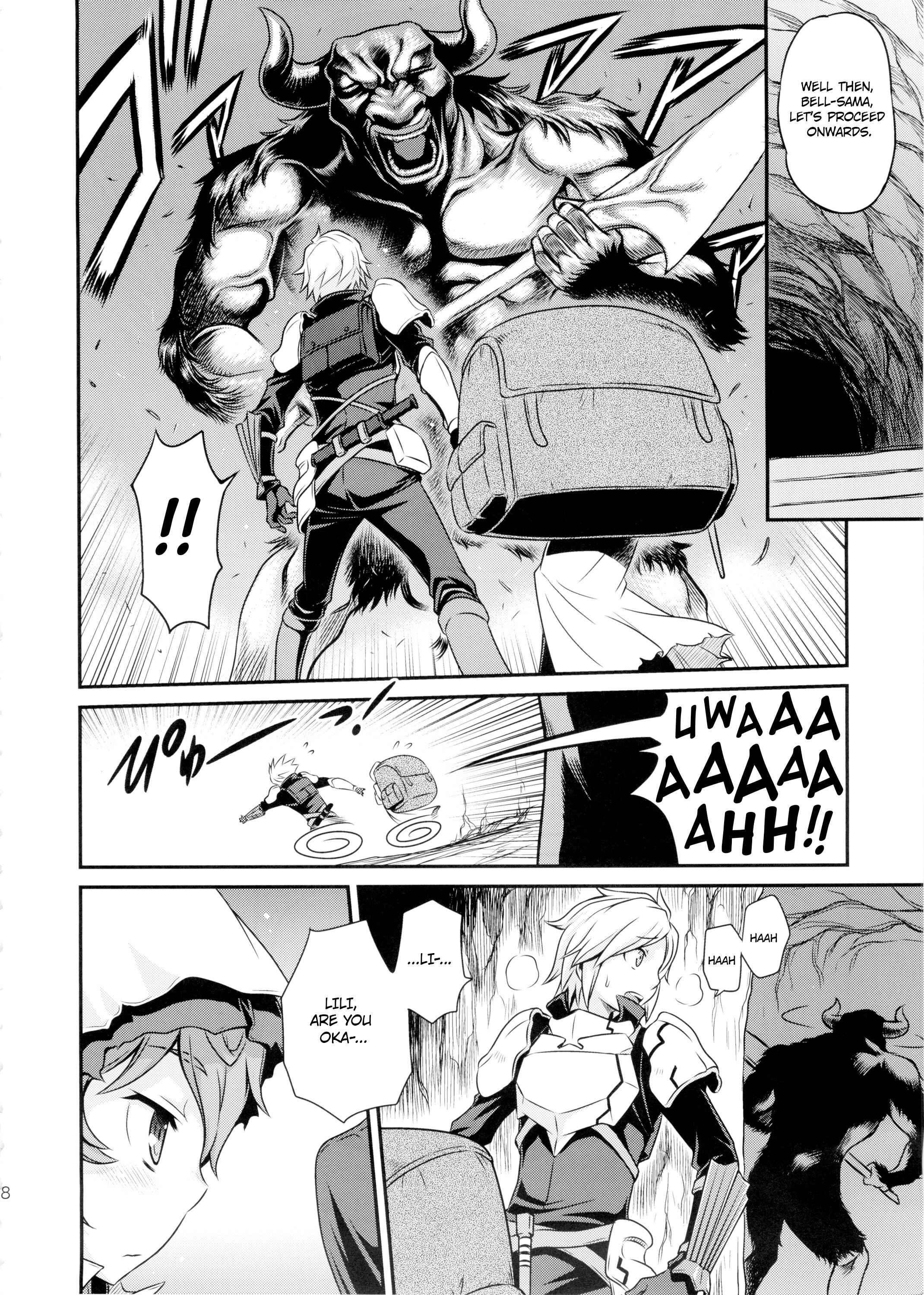 Page 7 Chapter Unknown_d2fc Dungeon ni Deai o Motomeru no wa Machigatteiru Darou ka - Lili ni Omakase Dungeon!! (Doujinshi)