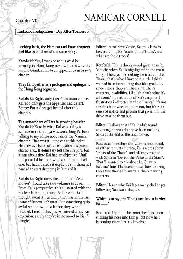 Page 20 Chapter 6 Mobile Suit Zeta Gundam: Day After Tomorrow - From Kai Shidens Report