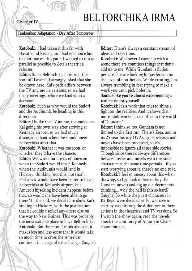 Page 20 Chapter 3 Mobile Suit Zeta Gundam: Day After Tomorrow - From Kai Shidens Report