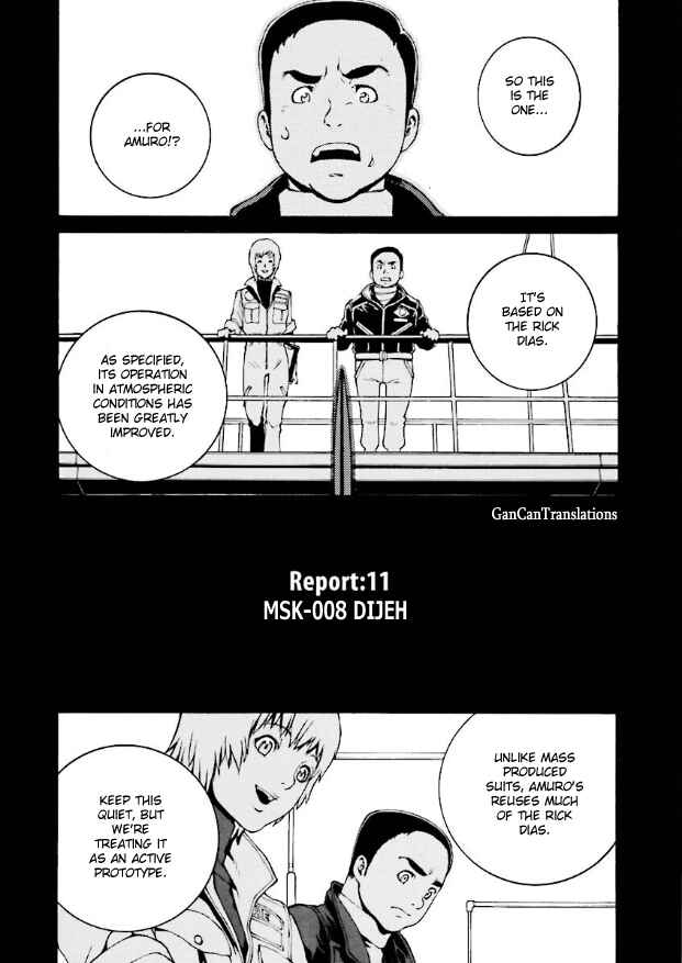 Page 1 Chapter 11 Mobile Suit Zeta Gundam: Day After Tomorrow - From Kai Shidens Report