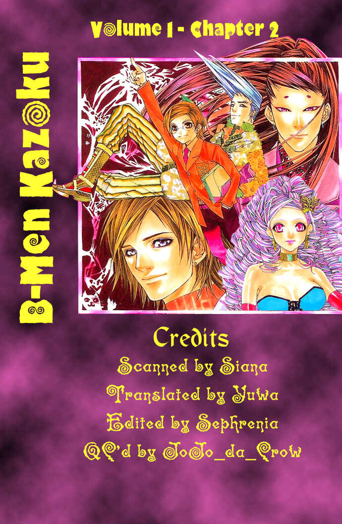 Page 2 Chapter 2 B-men Kazoku