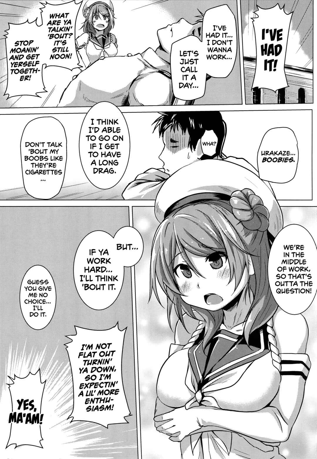 Page 2 Chapter Unknown_c452 Kantai Collection -KanColle- Urakaze no Gohoubi (Doujinshi)