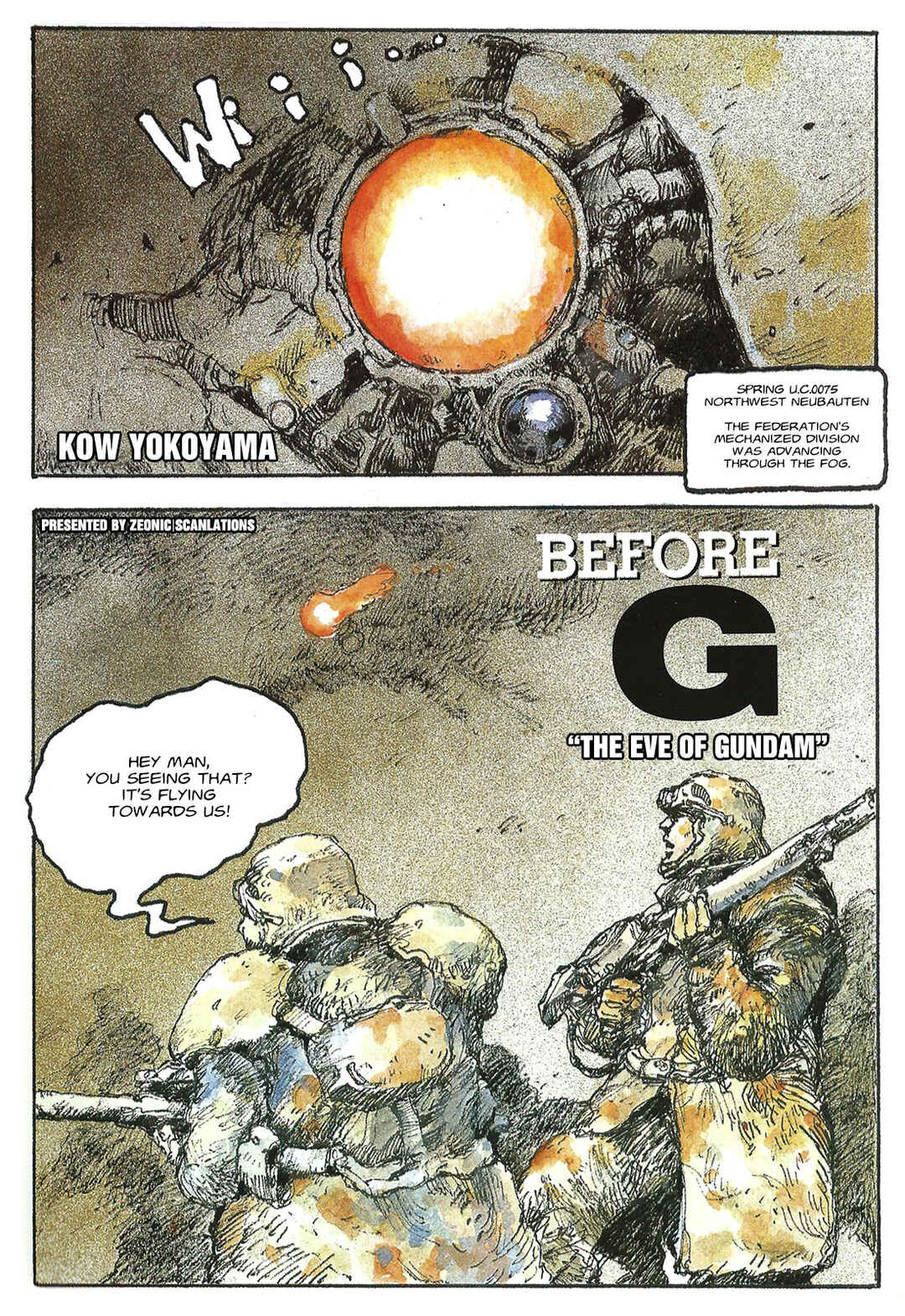 Page 1 Chapter Unknown_7e16 BEFORE G: The Eve of Gundam