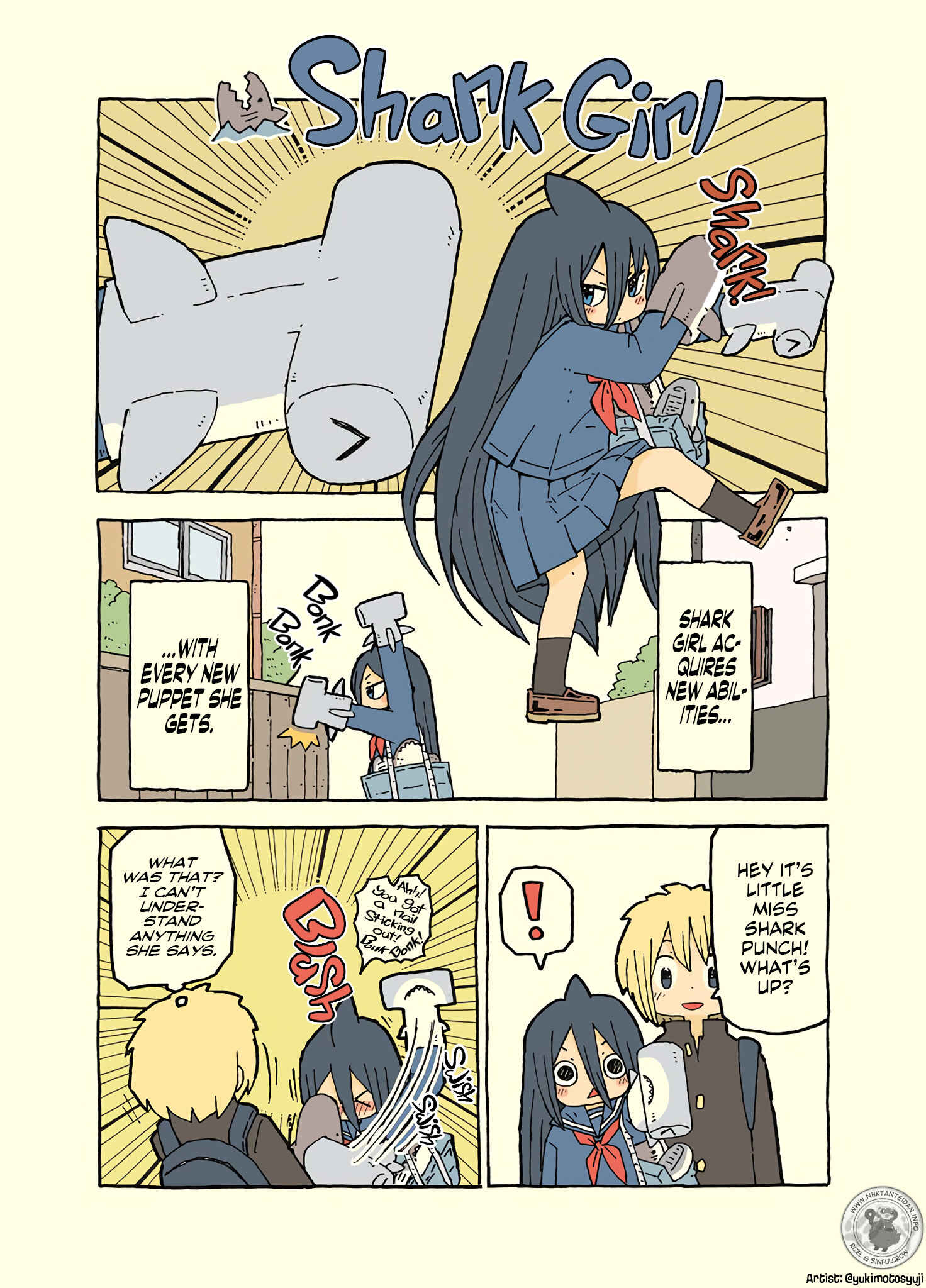 Page 1 Chapter 3 Shark Girl (Webcomic)