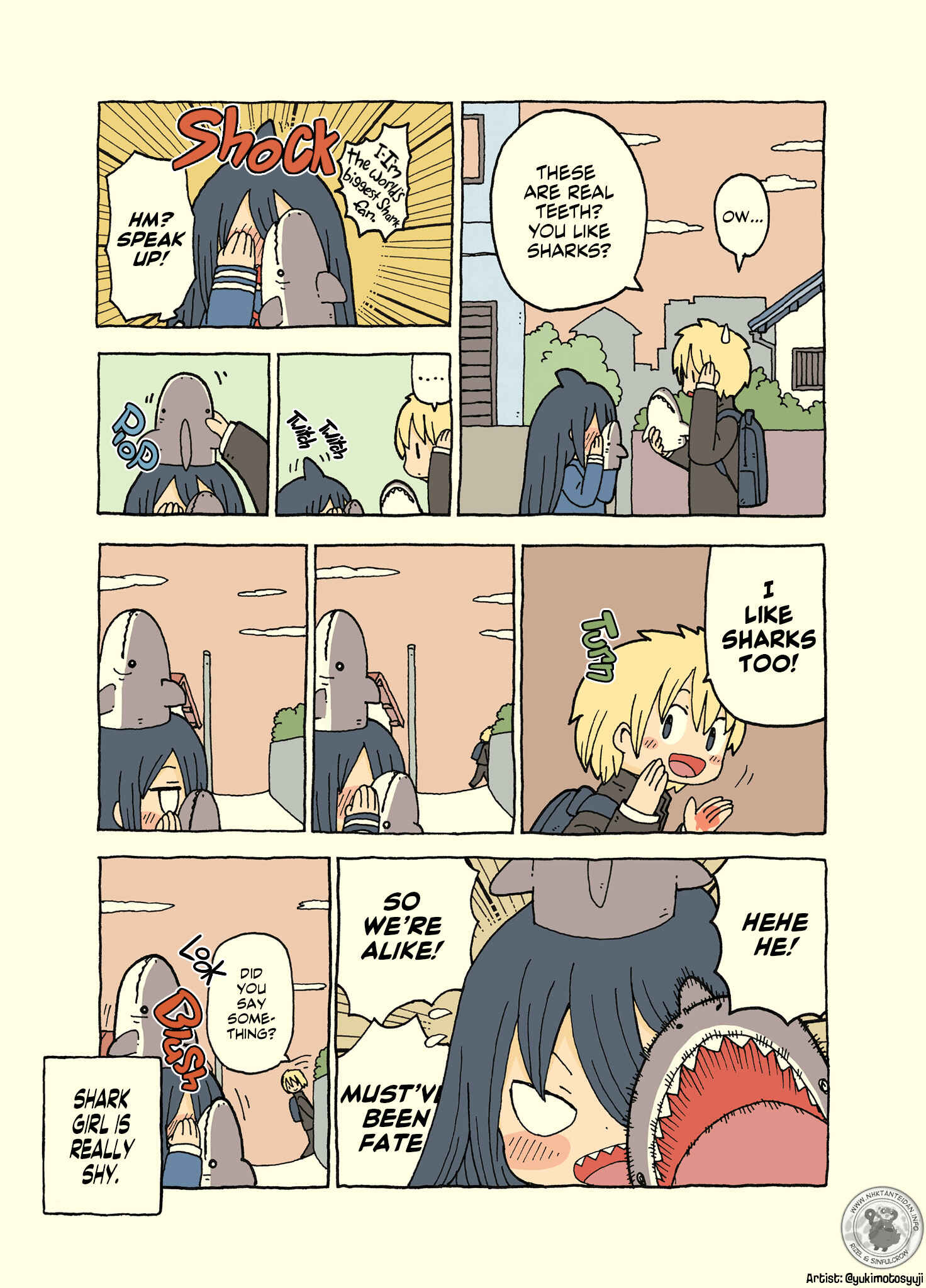 Page 2 Chapter 2 Shark Girl (Webcomic)