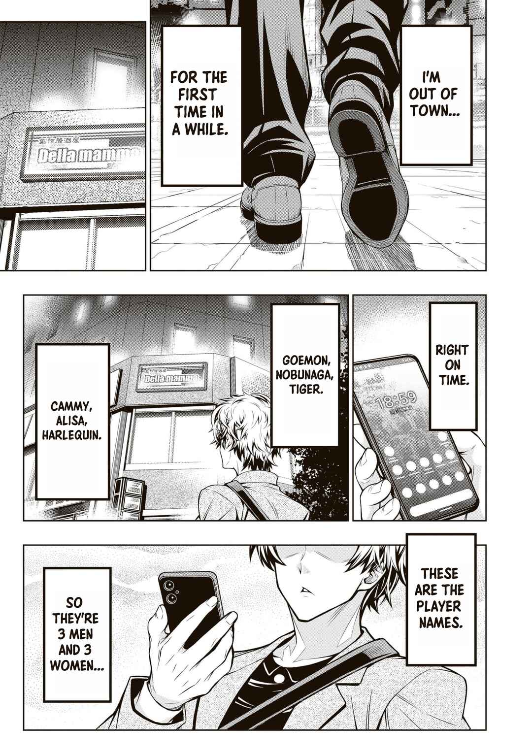 Page 4 Chapter 1.1 Unmei no Naporitan (Serialized Version)