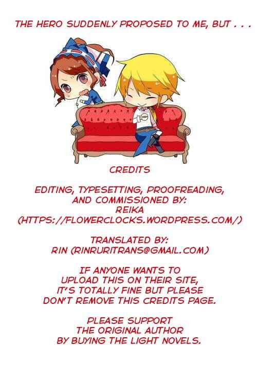 Page 30 Chapter 5 Yuusha-sama ni Ikinari Kyuukon sareta no desu ga