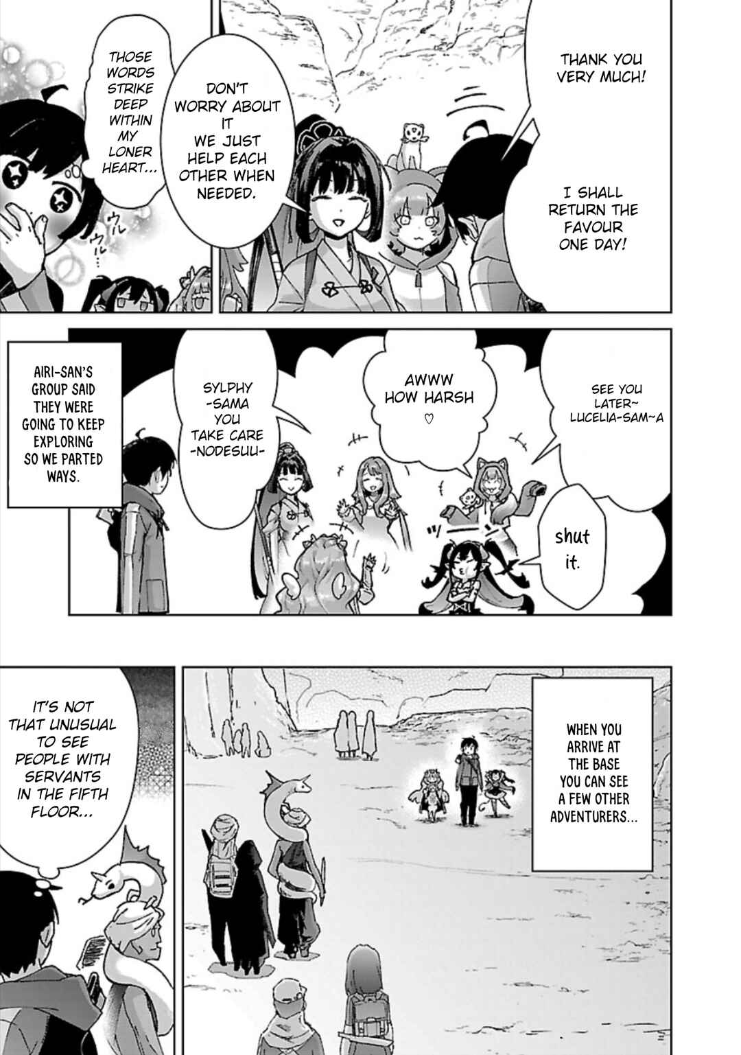 Page 16 Chapter 32 Mob kara Hajimaru Tansaku Eiyuutan