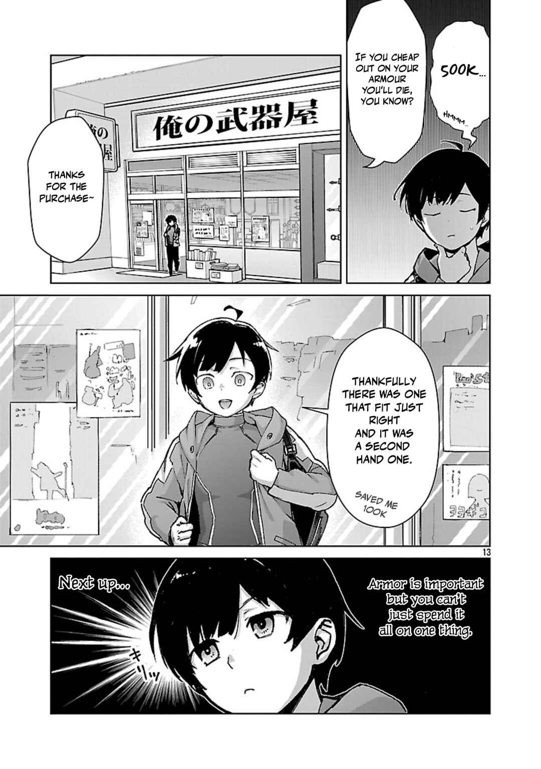 Page 14 Chapter 36 Mob kara Hajimaru Tansaku Eiyuutan