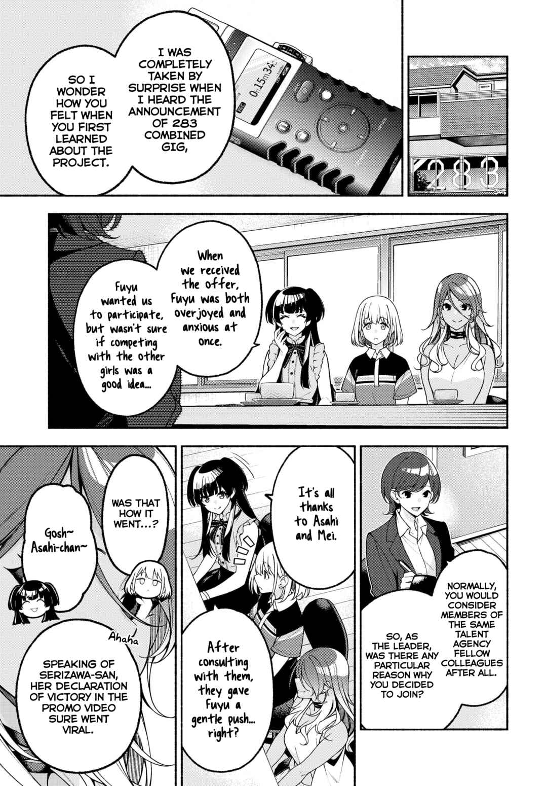 Page 1 Chapter 7.1 THE iDOLM@STER: Shiny Colors - Coherent Light