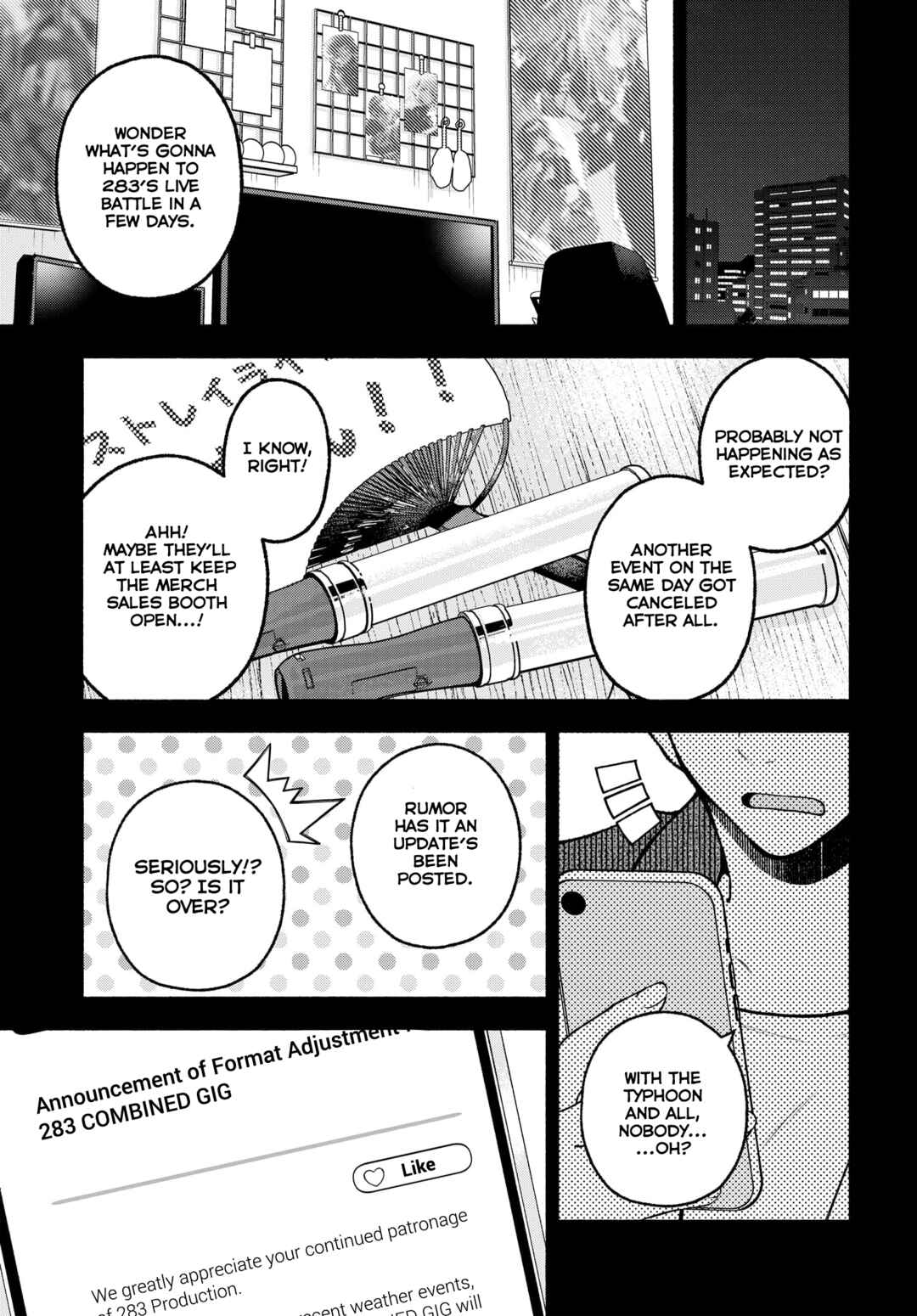Page 1 Chapter 8.2 THE iDOLM@STER: Shiny Colors - Coherent Light