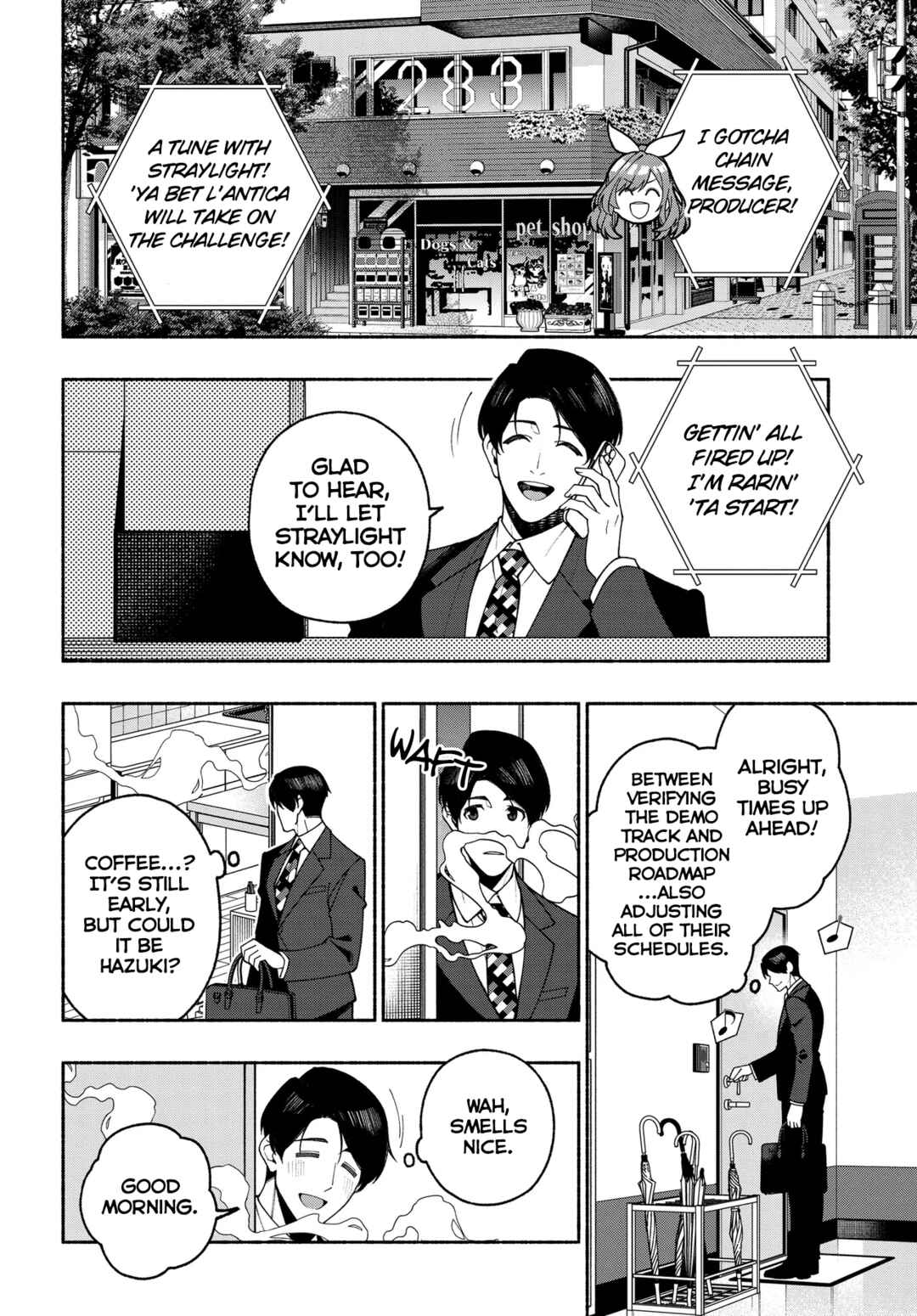 Page 1 Chapter 16.5 THE iDOLM@STER: Shiny Colors - Coherent Light