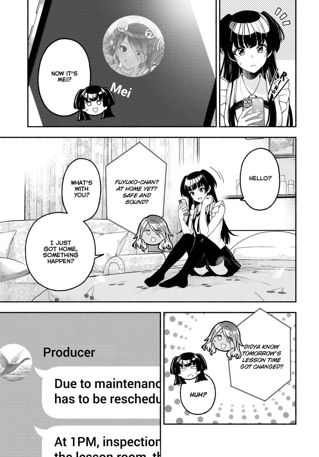 Page 9 Chapter 6 THE iDOLM@STER: Shiny Colors - Coherent Light