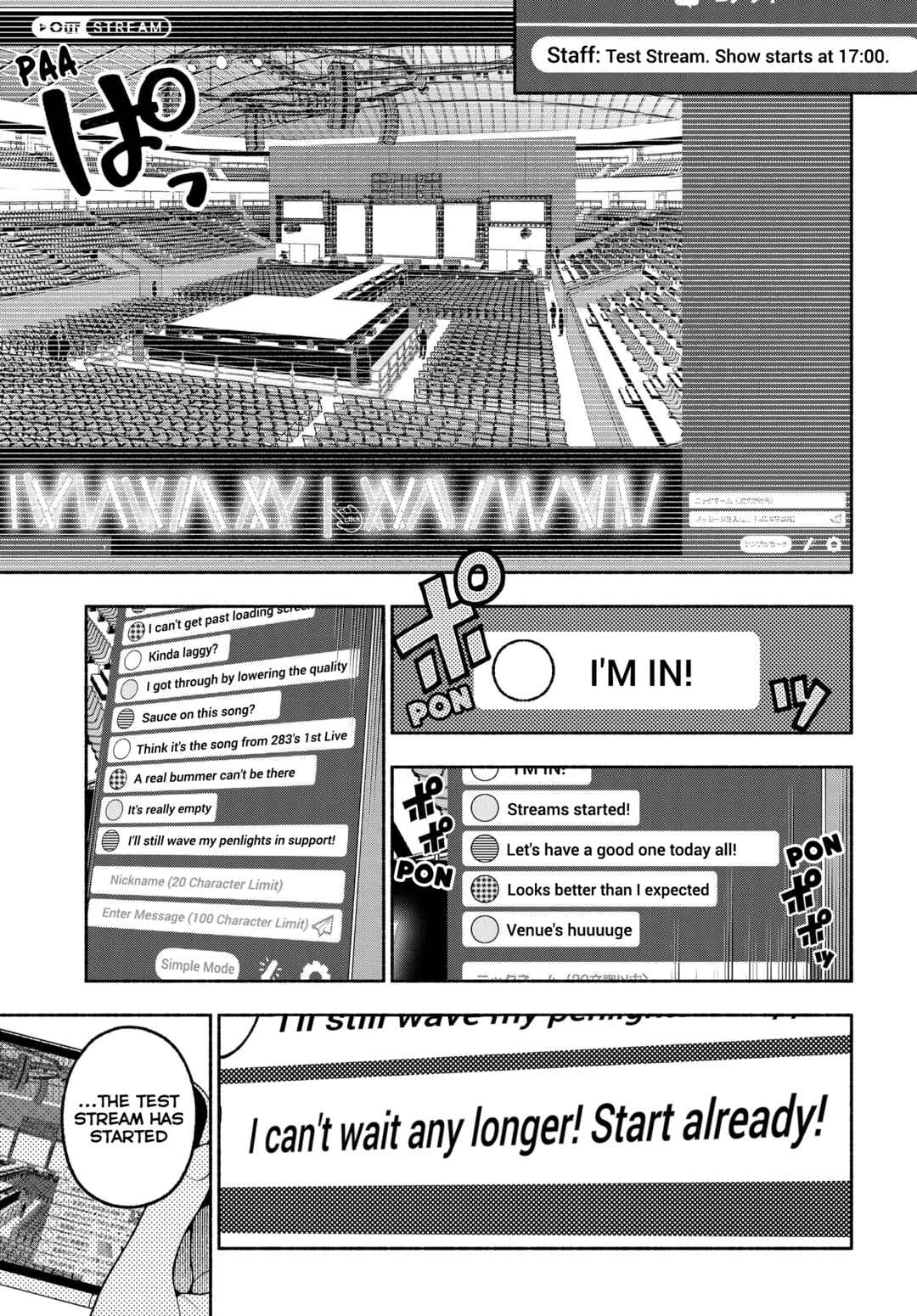 Page 1 Chapter 10.1 THE iDOLM@STER: Shiny Colors - Coherent Light