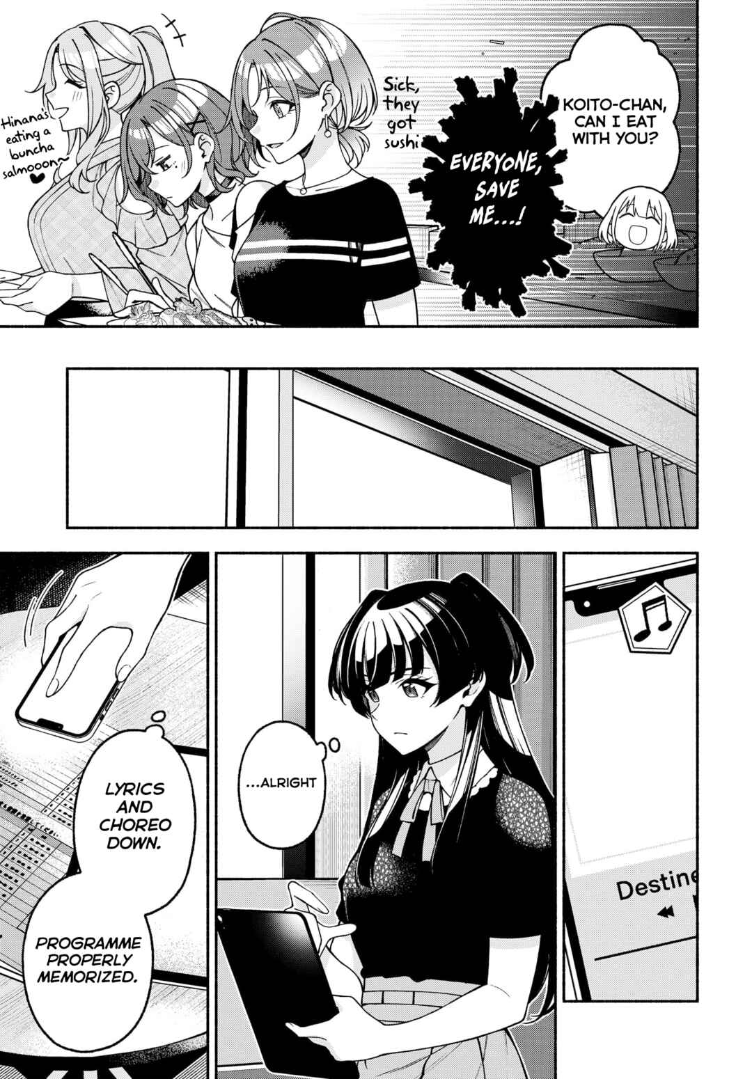 Page 11 Chapter 9 THE iDOLM@STER: Shiny Colors - Coherent Light