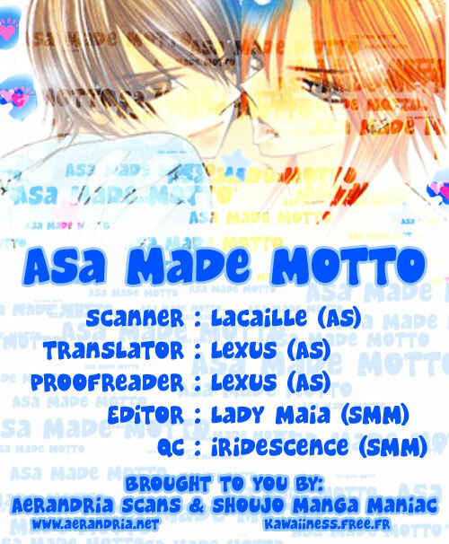 Page 1 Chapter 2 Asa Made, Motto.