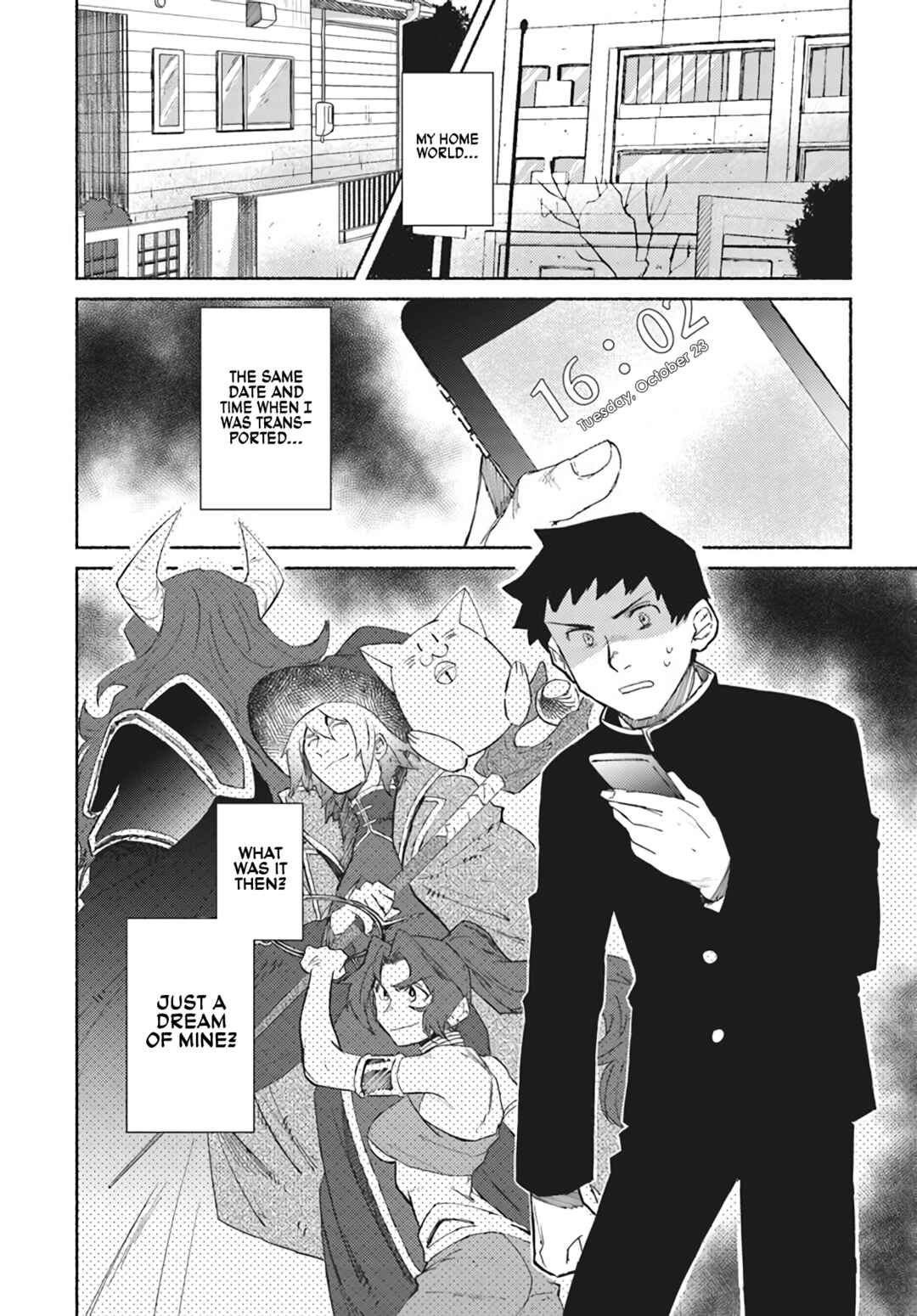 Page 9 Chapter 1 The Ex-Hero High-Schooler and the Ex-Demon King Househusband