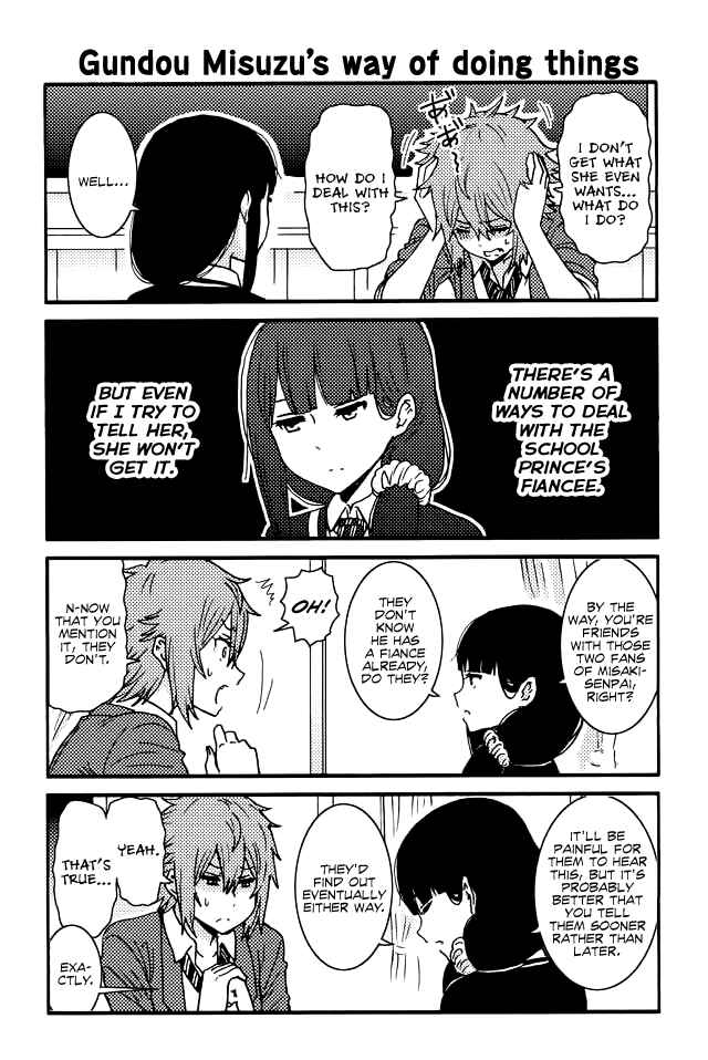 Page 1 Chapter 92 Tomo-chan wa Onna no ko!