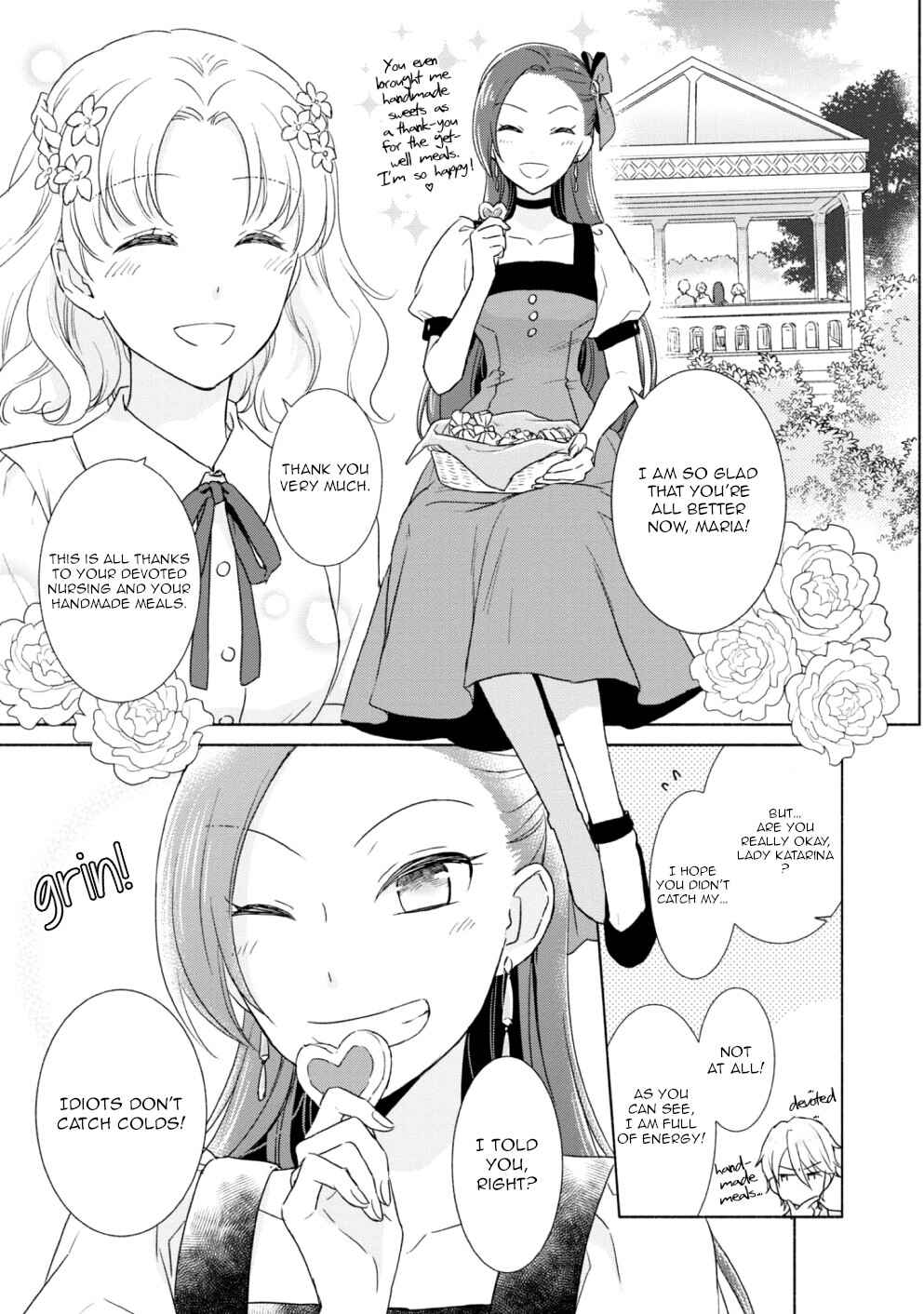 Page 15 Chapter 7 Otome Game no Hametsu Flag Shika Nai Akuyaku Reijou ni Tensei Shiteshimatta... Koushiki Anthology Comic ~Sweet Memories~