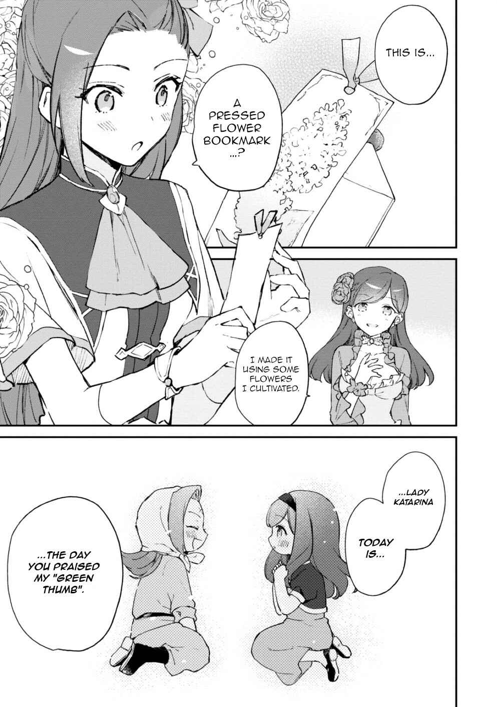 Page 11 Chapter 3 Otome Game no Hametsu Flag Shika Nai Akuyaku Reijou ni Tensei Shiteshimatta... Koushiki Anthology Comic ~Sweet Memories~