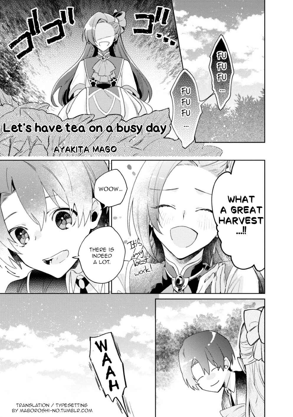 Page 1 Chapter 4 Otome Game no Hametsu Flag Shika Nai Akuyaku Reijou ni Tensei Shiteshimatta... Koushiki Anthology Comic ~Sweet Memories~
