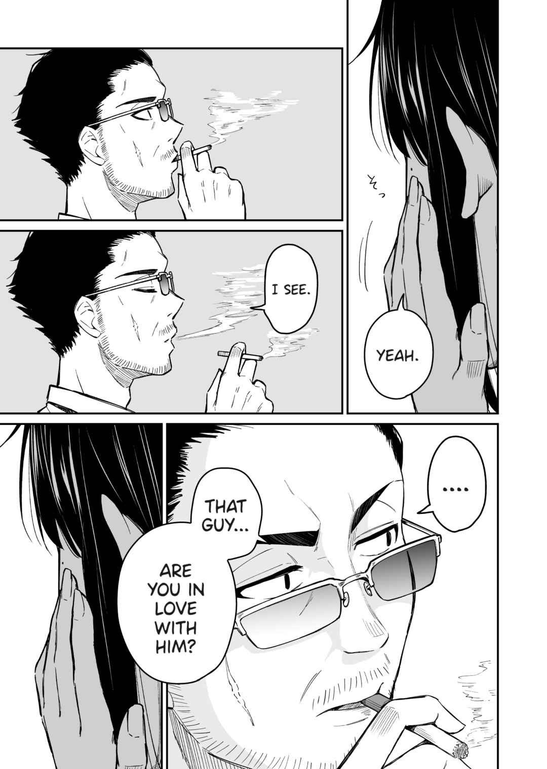 Page 9 Chapter 13 Cutting Her Hair After Finding out That the Person She Likes, Likes Short Cuts