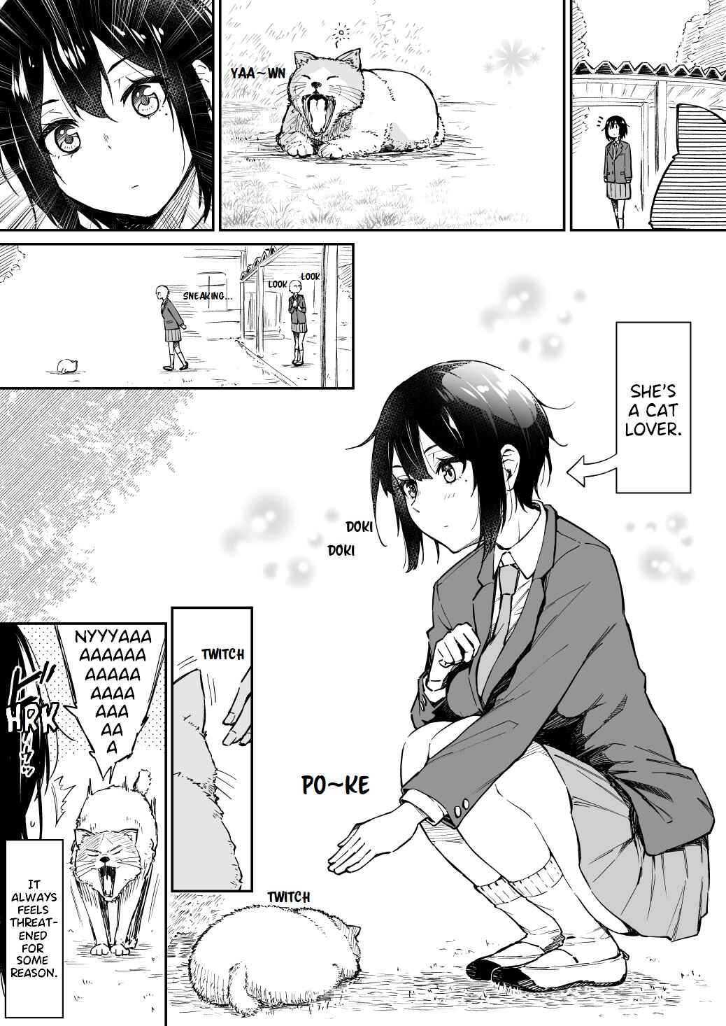 Page 1 Chapter 6.5 Cutting Her Hair After Finding out That the Person She Likes, Likes Short Cuts