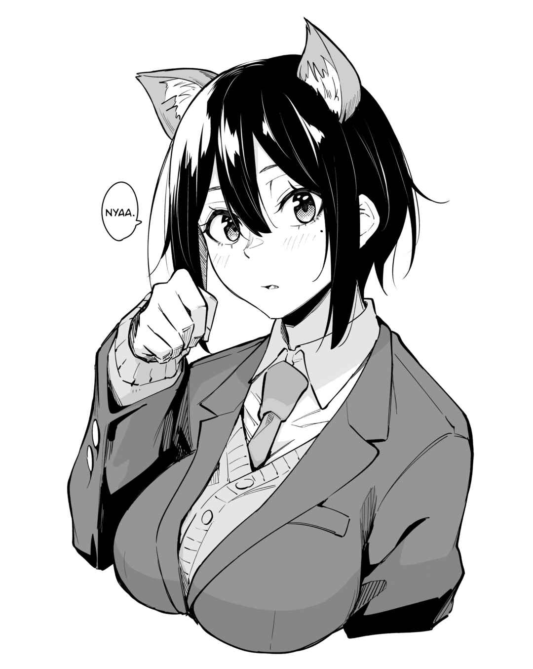 Page 1 Chapter 15.5 Cutting Her Hair After Finding out That the Person She Likes, Likes Short Cuts