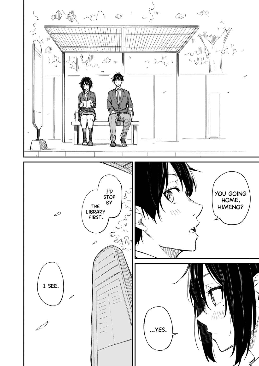 Page 2 Chapter 8 Cutting Her Hair After Finding out That the Person She Likes, Likes Short Cuts