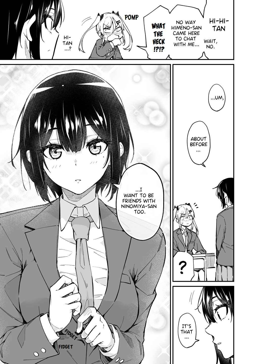 Page 3 Chapter 6 Cutting Her Hair After Finding out That the Person She Likes, Likes Short Cuts