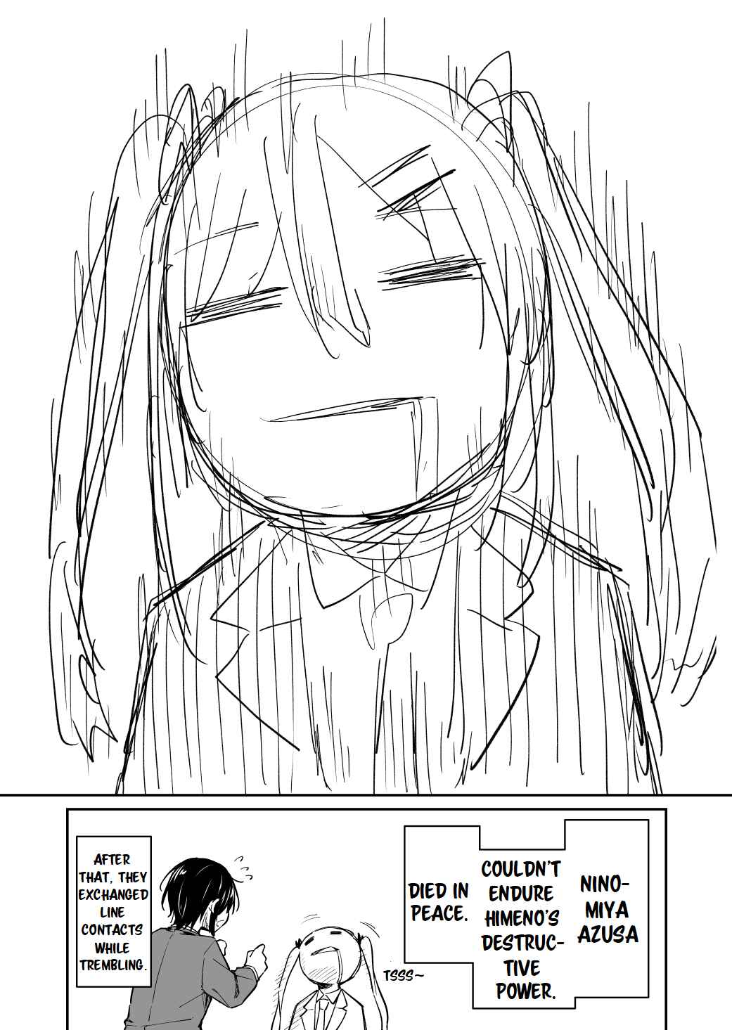 Page 4 Chapter 6 Cutting Her Hair After Finding out That the Person She Likes, Likes Short Cuts