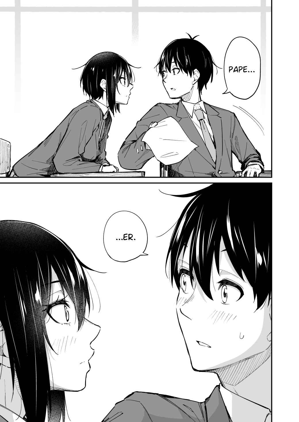 Page 3 Chapter 7 Cutting Her Hair After Finding out That the Person She Likes, Likes Short Cuts