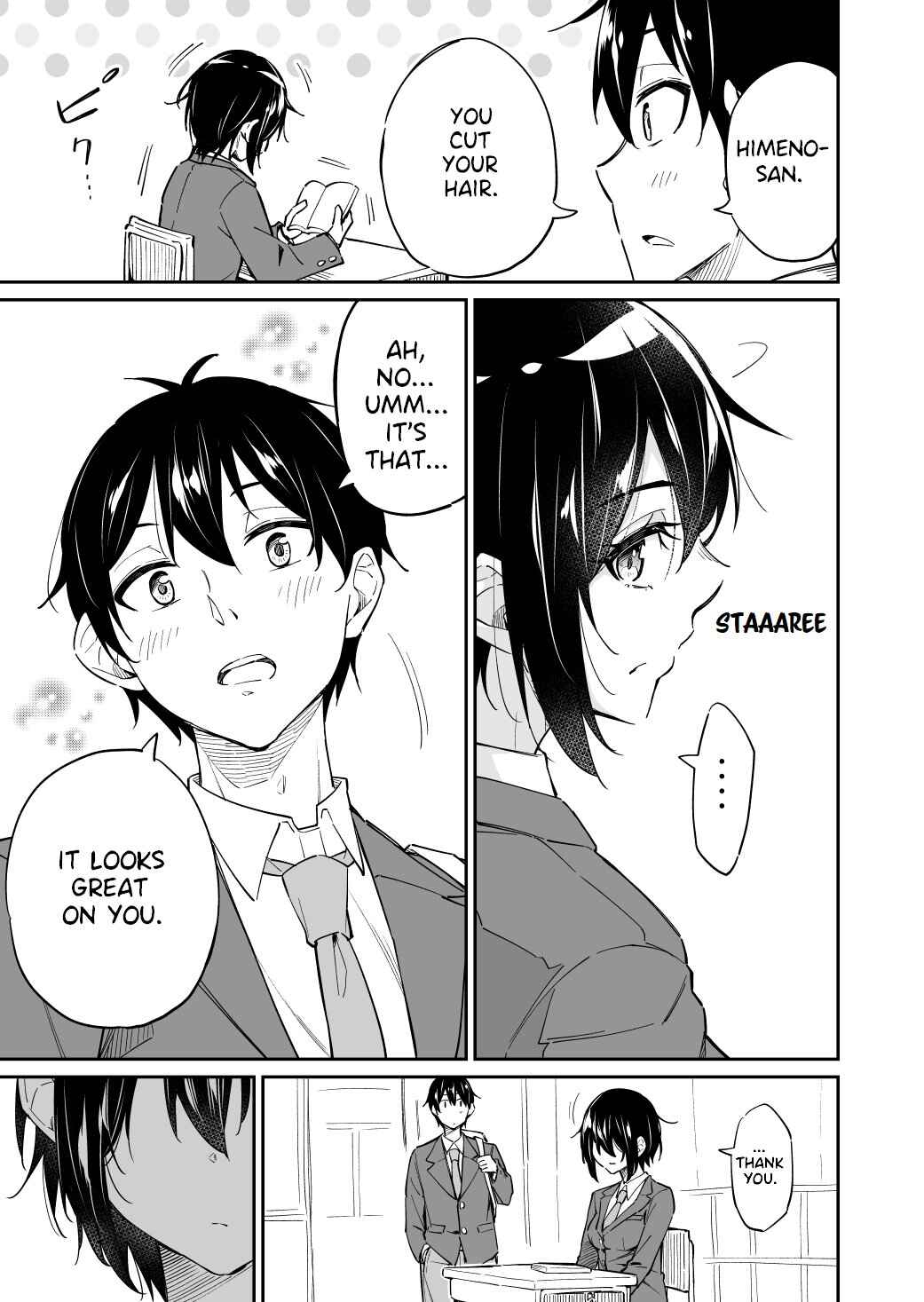 Page 3 Chapter 1 Cutting Her Hair After Finding out That the Person She Likes, Likes Short Cuts