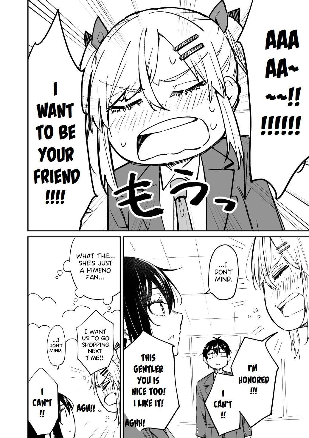 Page 4 Chapter 5 Cutting Her Hair After Finding out That the Person She Likes, Likes Short Cuts