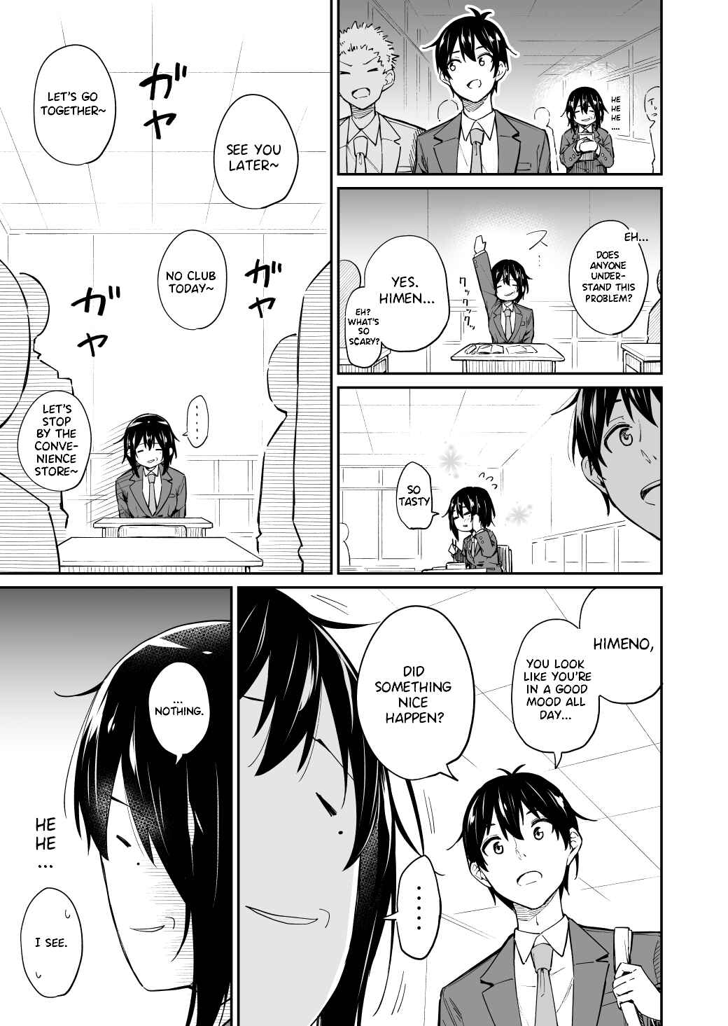 Page 3 Chapter 3 Cutting Her Hair After Finding out That the Person She Likes, Likes Short Cuts