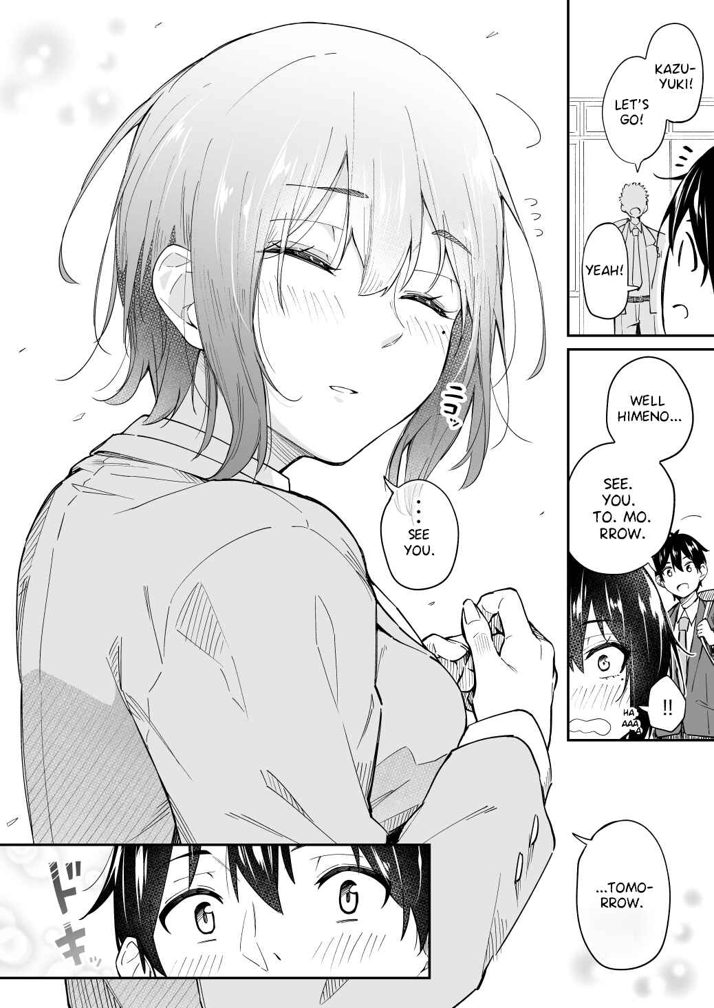 Page 4 Chapter 3 Cutting Her Hair After Finding out That the Person She Likes, Likes Short Cuts