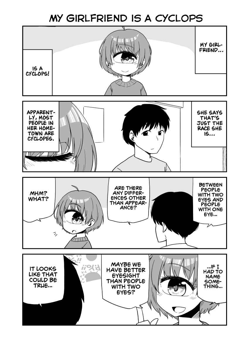 Page 1 Chapter 1 Uchi no Kanojo wa Tangan-Chan