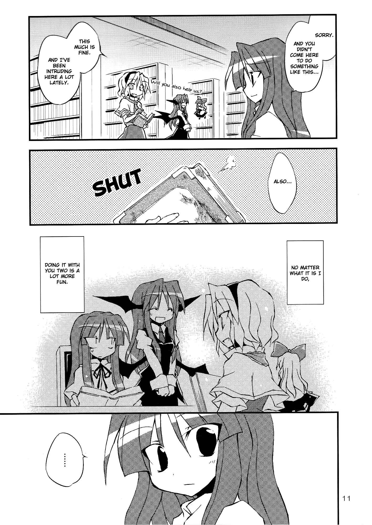 Page 11 Chapter Unknown_435b Touhou - Suteki na Deai o Enshutsu Shimasu!! (Doujinshi)