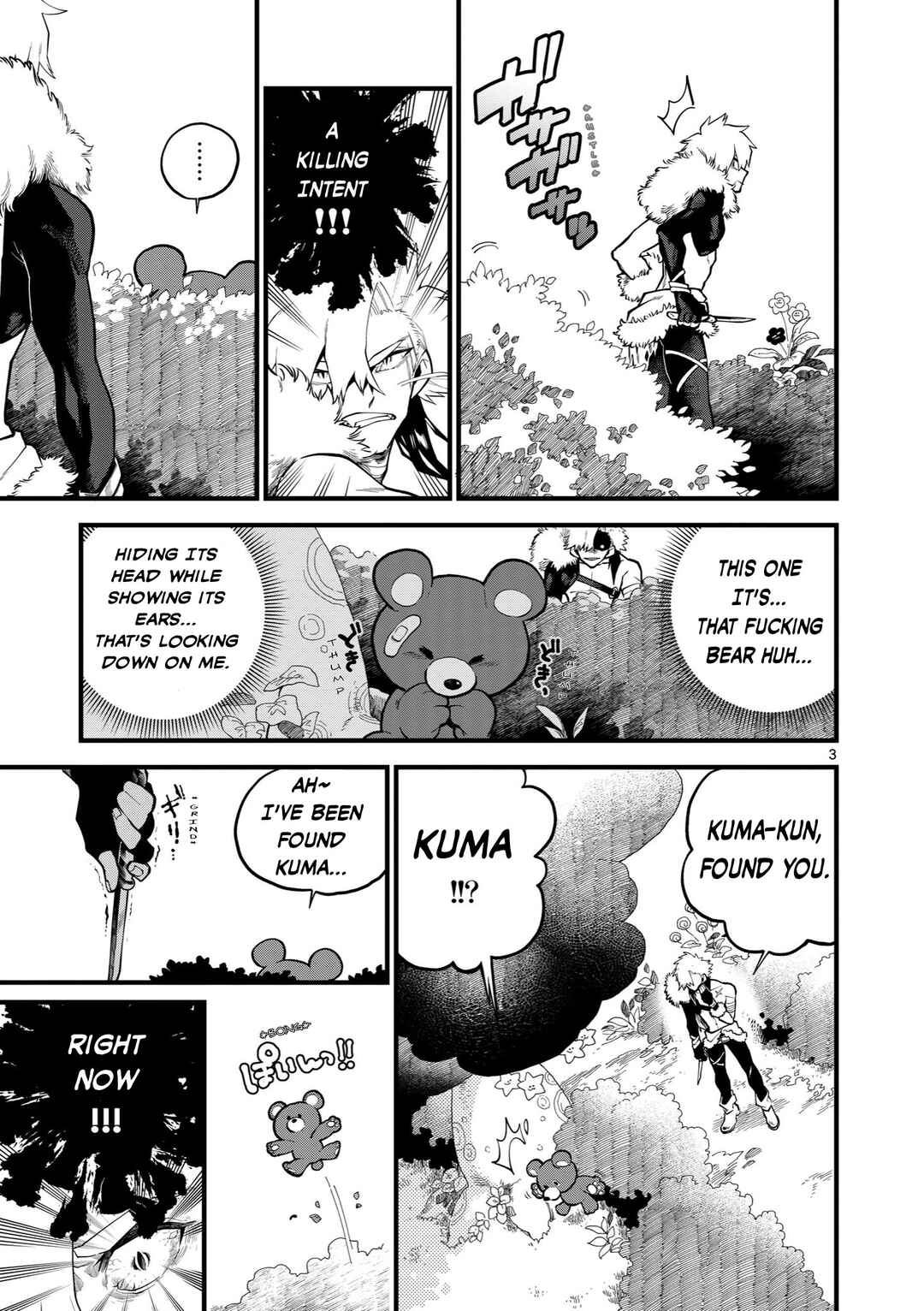 Page 3 Chapter 2 A Story About a Murderous Human Entering the World of Cute Animals