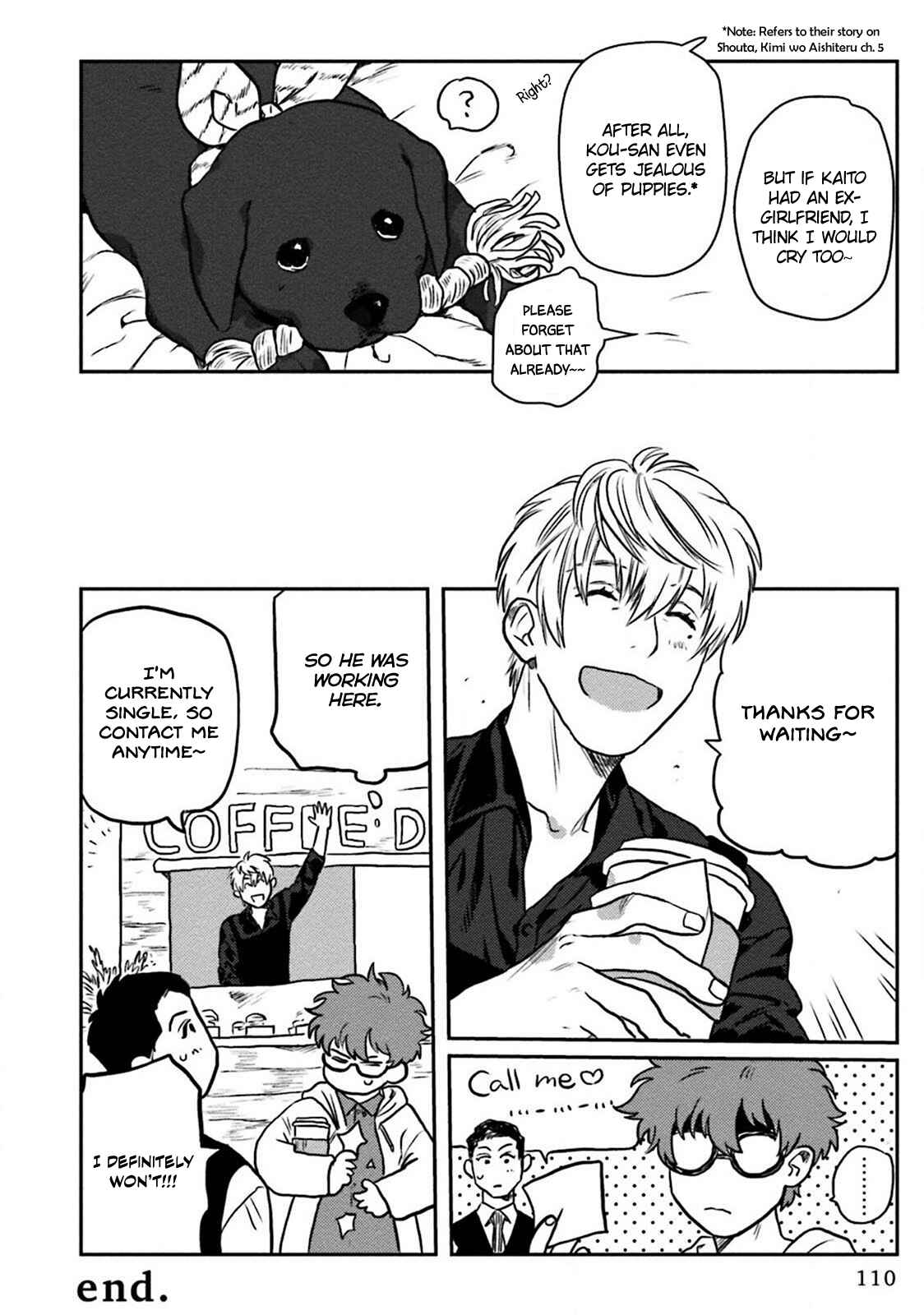 Page 39 Chapter 3 Amattare wa Inu mo Kuwanai