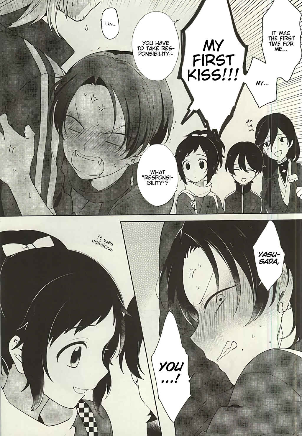 Page 11 Chapter Unknown_0fcb Touken Ranbu - Kamisama na Bokura no   (Doujinshi)