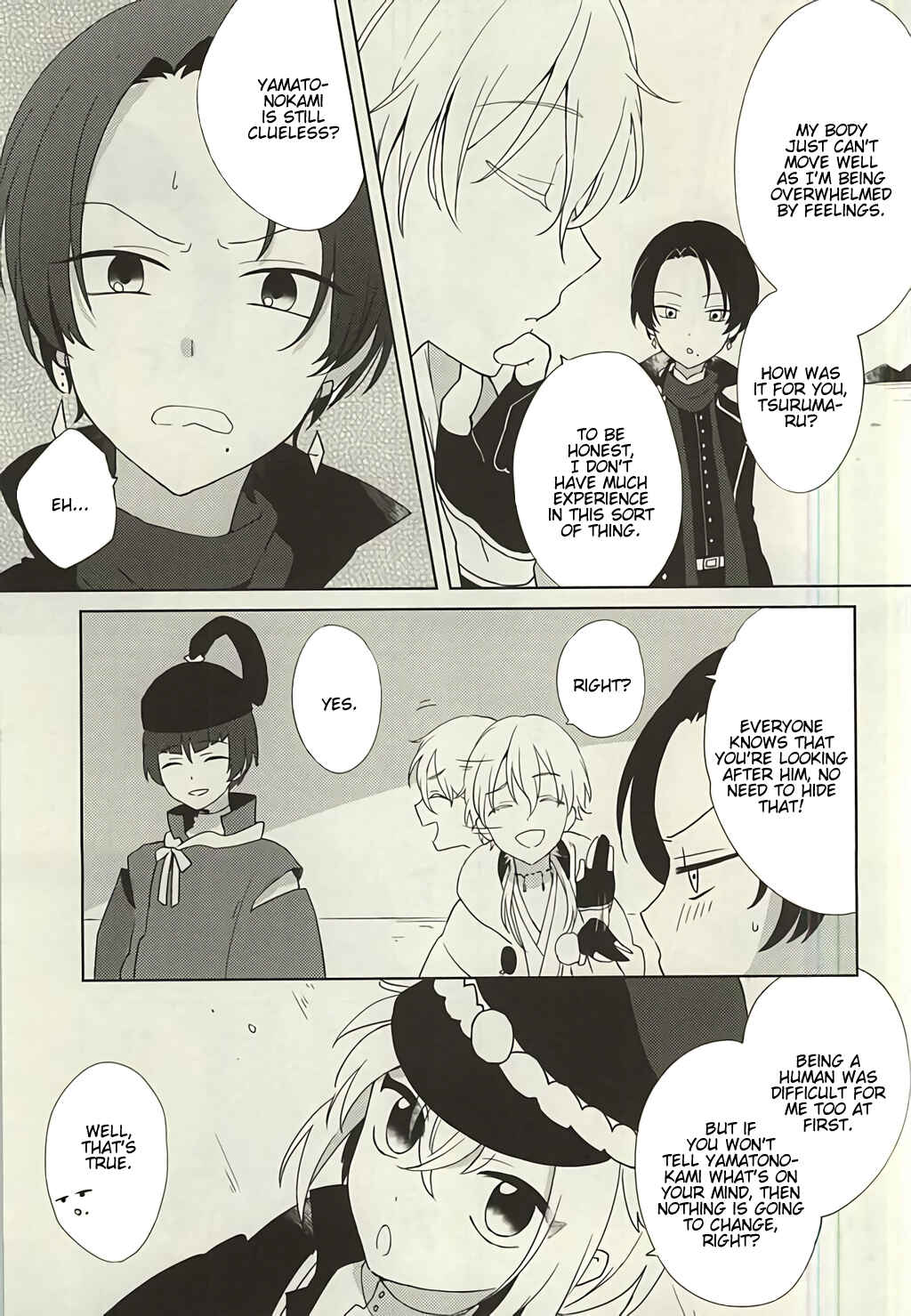 Page 13 Chapter Unknown_0fcb Touken Ranbu - Kamisama na Bokura no   (Doujinshi)