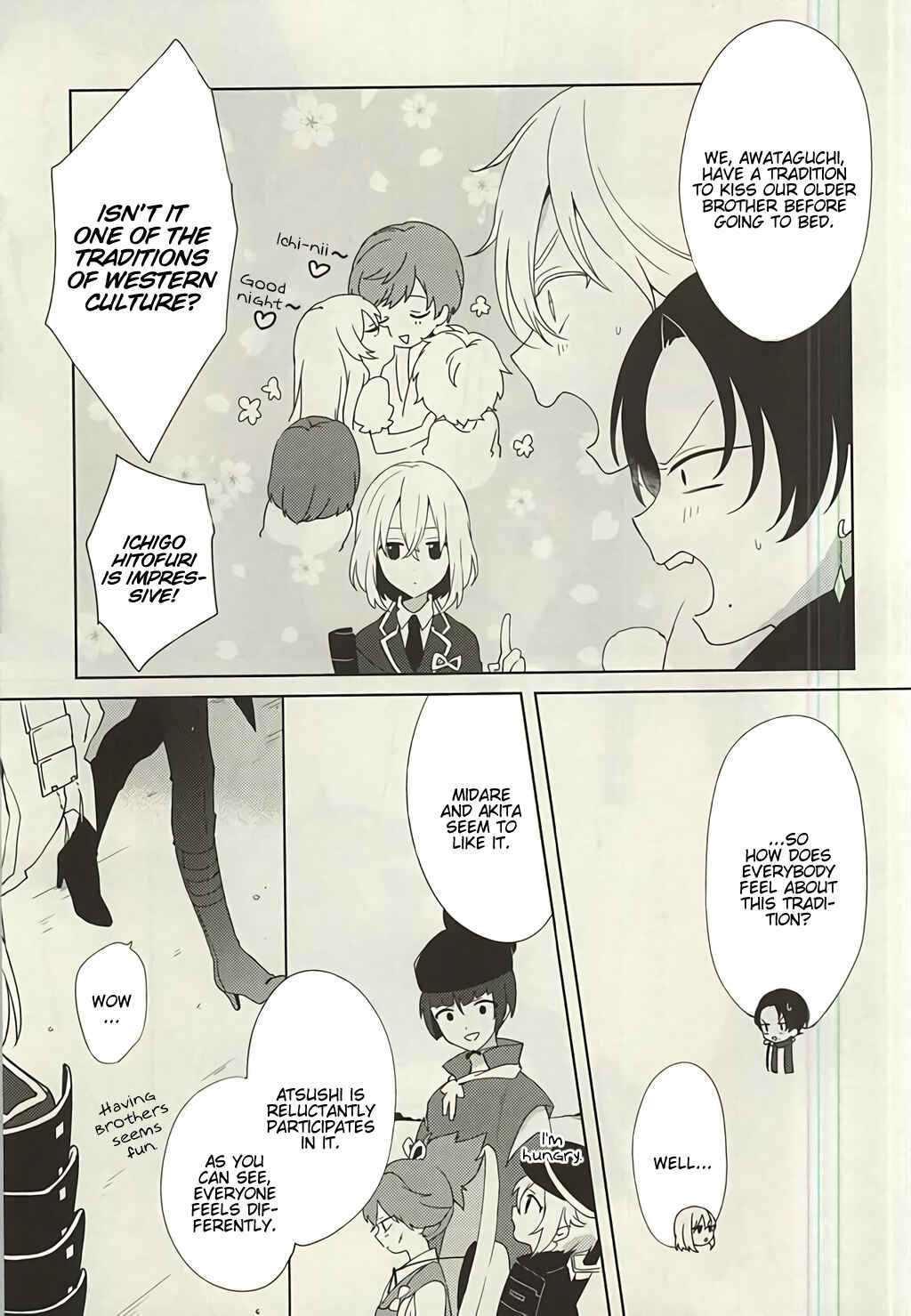 Page 15 Chapter Unknown_0fcb Touken Ranbu - Kamisama na Bokura no   (Doujinshi)