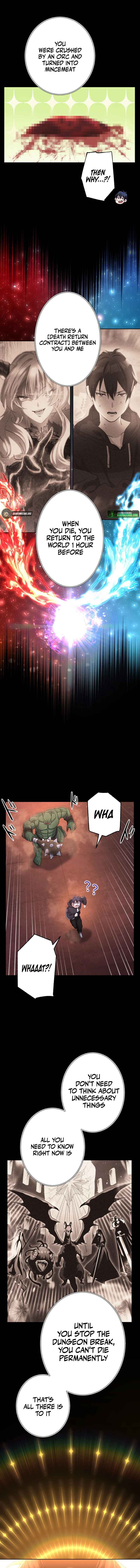 Page 4 Chapter 3 The Death-Returning Demon King-Class Player: Lost Man