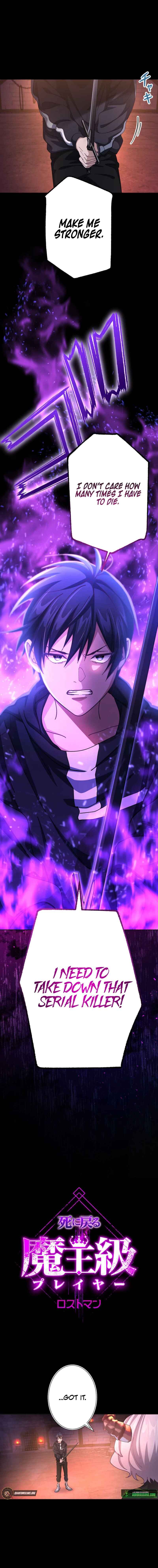 Page 1 Chapter 4 The Death-Returning Demon King-Class Player: Lost Man