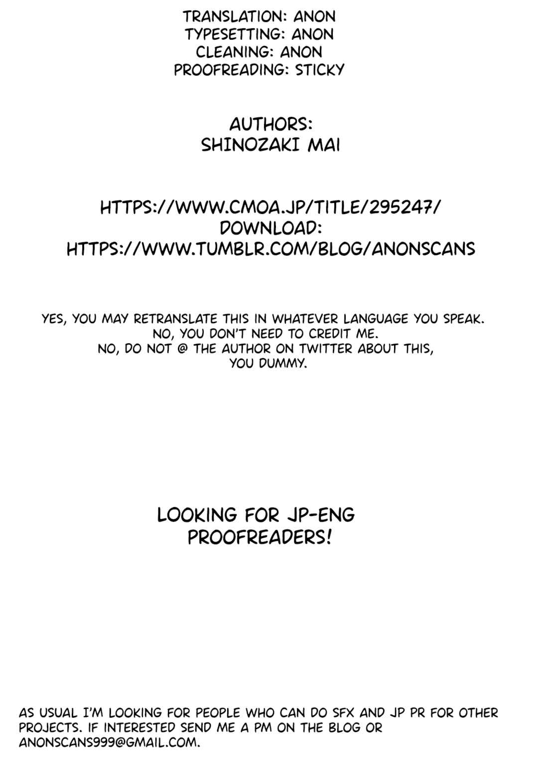 Page 20 Chapter 6.5 Kusuburu Kemuri no Nare no Hate