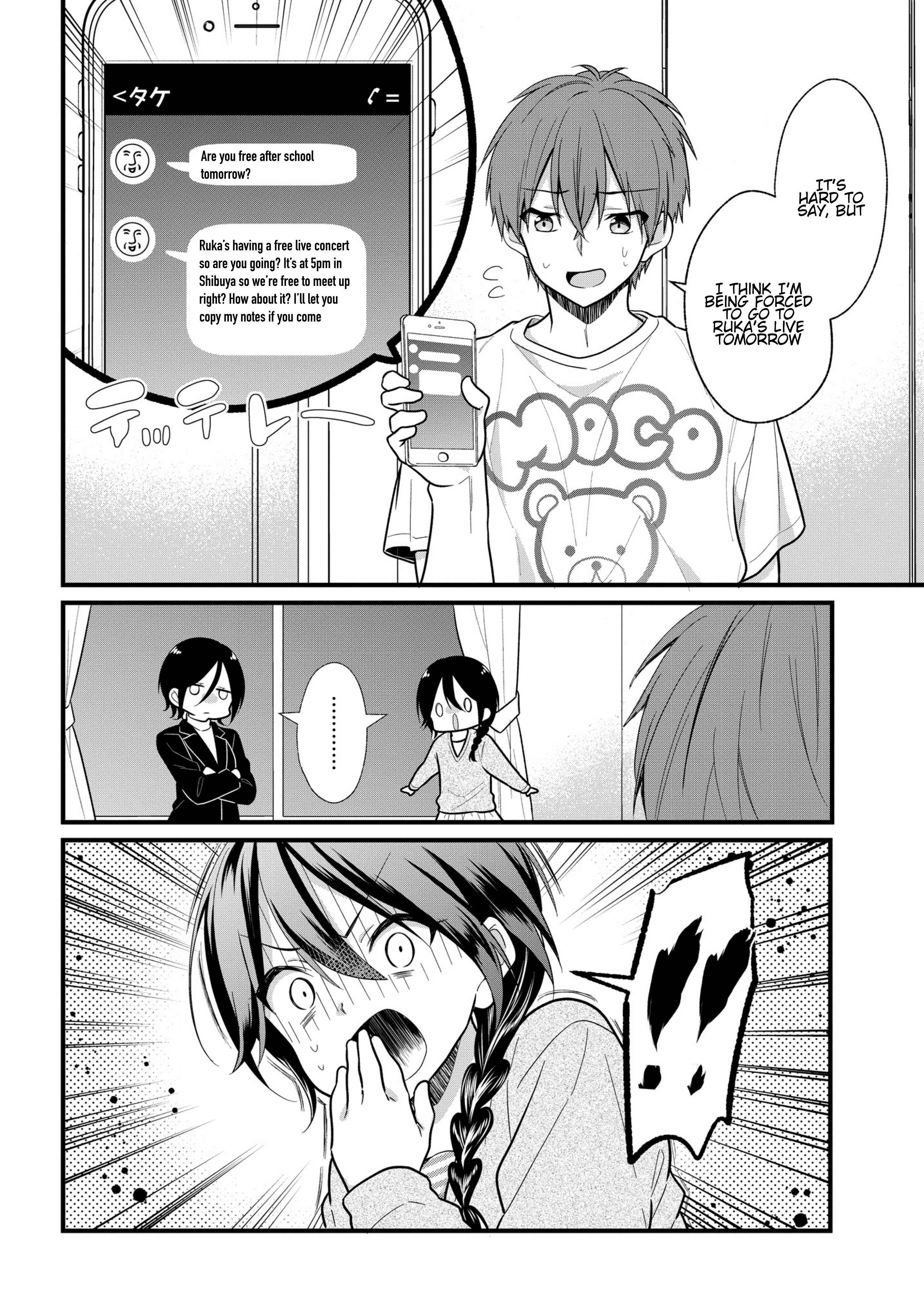 Page 12 Chapter 3.2 Oshi ga Kounin Stalker ni Narimashita